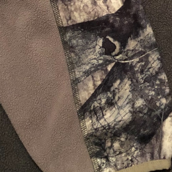 ORIGINAL DEER GEAR FLEECE PULLOVER , camo/grey XXL - Picture 6 of 8